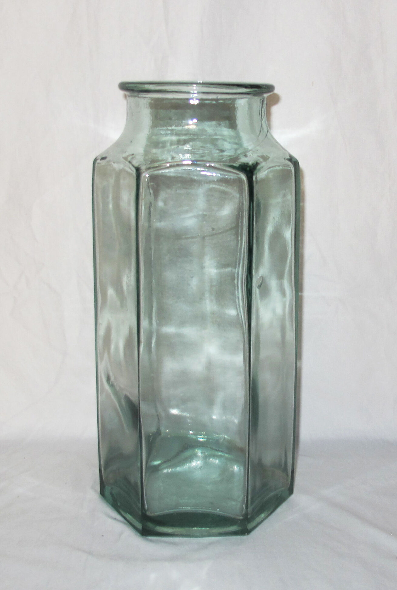 Large glass vase