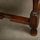 Antique English oval Gateleg Table in solid Oak, Late 19th Century