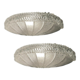 Large Murano Glass Sconces, 1980s, Set of 2
