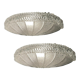Large Murano Glass Sconces, 1980s, Set of 2