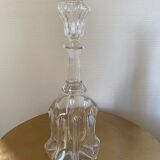 Victorian mallet-shaped decanter