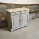 Gray pine sideboard