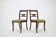 Set of four art deco dining chairs, 1940