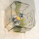 Glass wall lamp designed by Carlo Nason for Kalmar, 1960s.