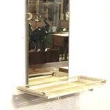 Mirror of toilet with tablet 50
