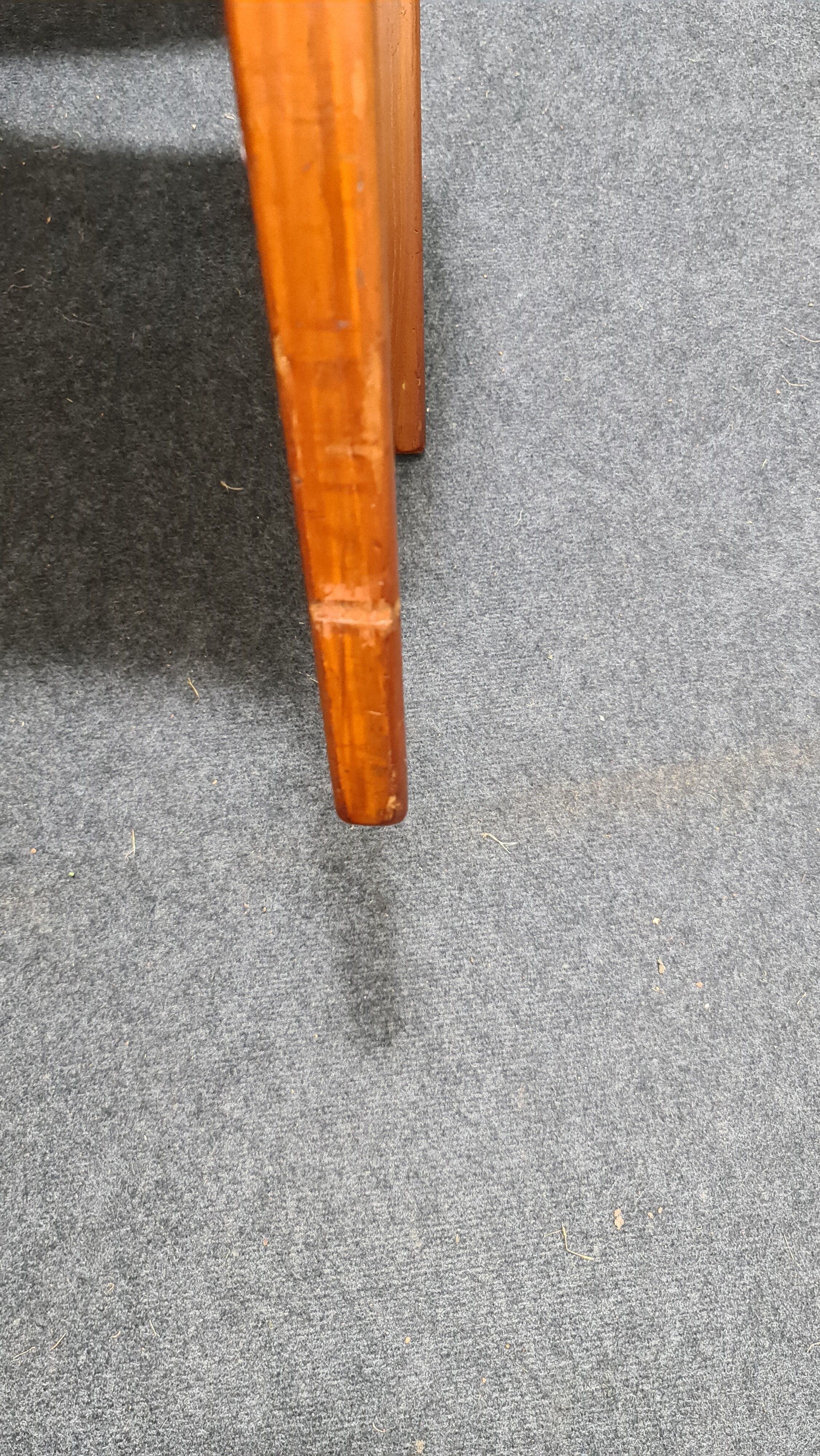 Vintage Danish design teak Dinning chairs by Kai Kristiansen for K  S mobel Denmark