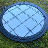 Industrial round mirror