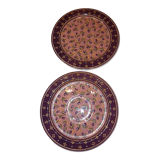 Set of 2 plates Geneviève Lethu Mado