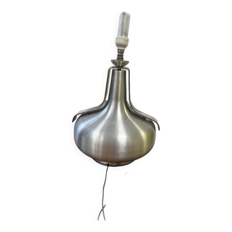 Lampe argenté vintage 70s