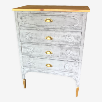 Restyled chest of drawers