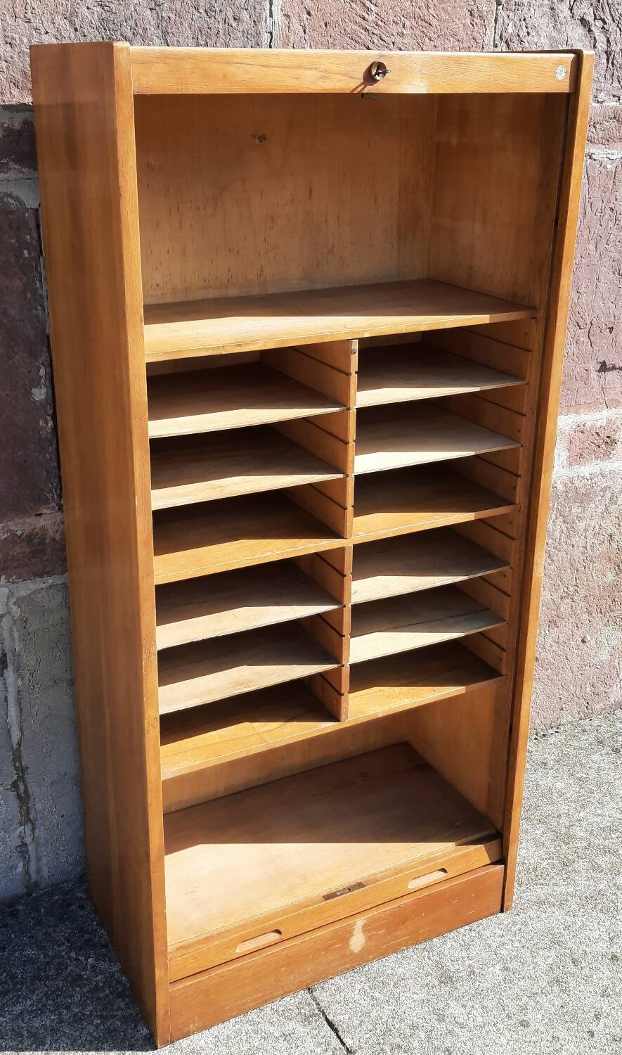"JB" sliding curtain (notary) filing cabinet