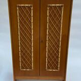 Rattan wardrobe 1950