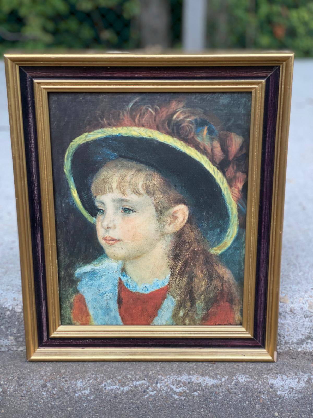 Oil painting on canvas reproduction of Auguste Renoir girl 30x36