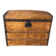 Antique wooden barrel.