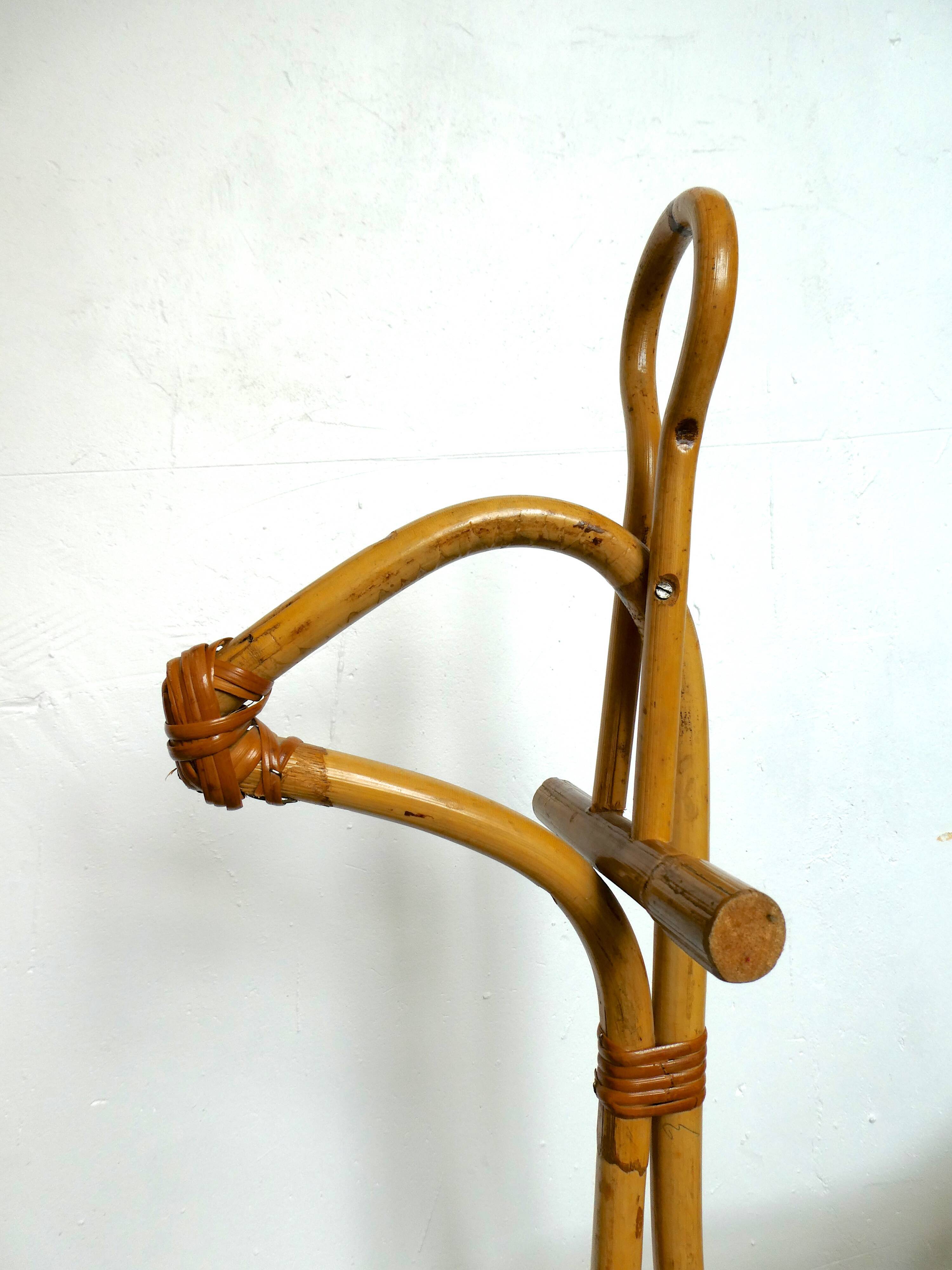 Rattan rocking horse 1960