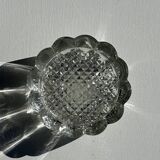 Small glass ashtray in the shape of a flower France Reims Brand MO