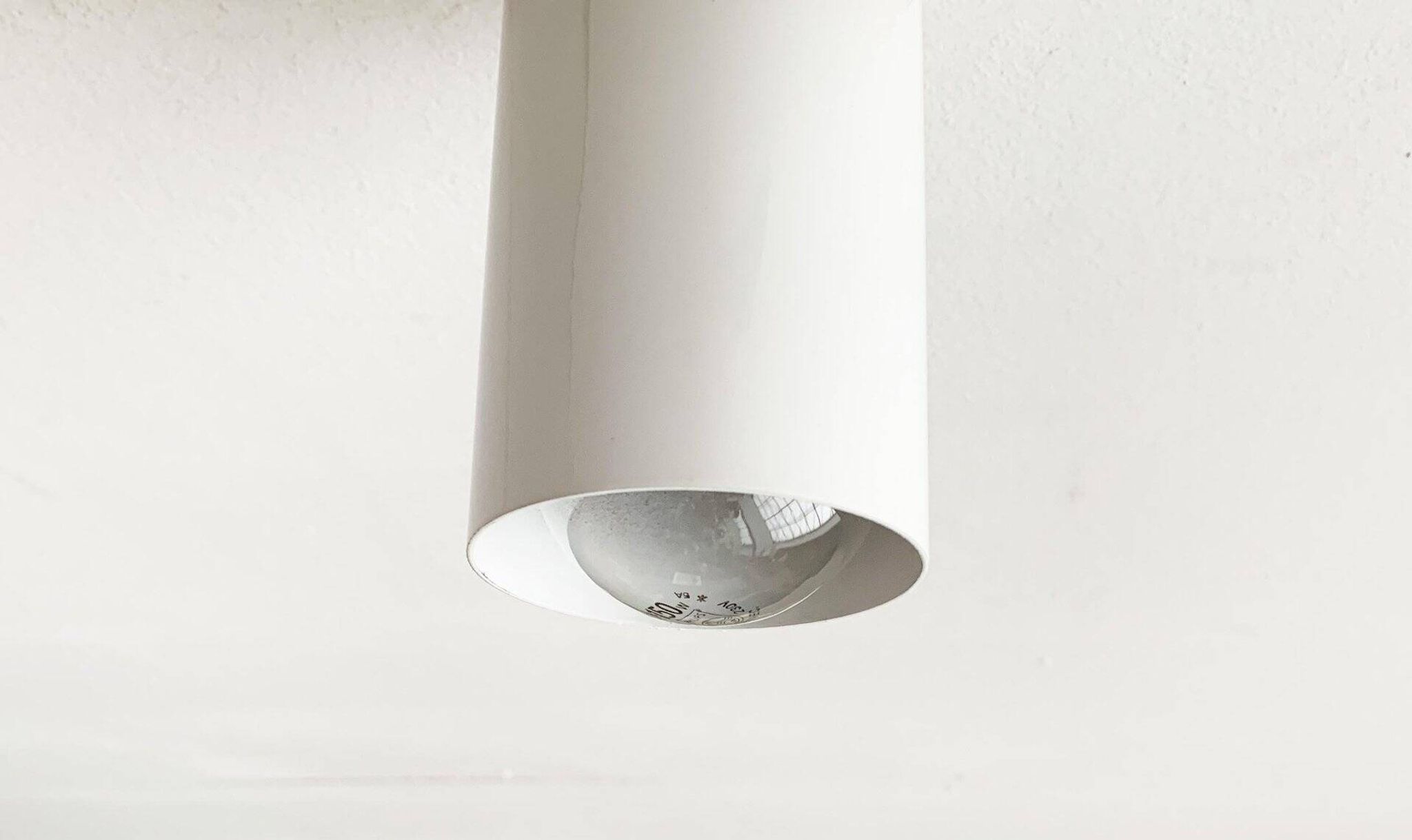 Mid-Century Minimalist Pipe Ceiling Light, Set of 3