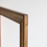 Old gilded wooden frame