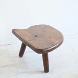 Table basse forme libre en bois