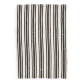 Contemporary Striped Vintage Kilim Rug, 206x304Cm