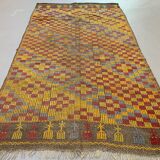 Large Vintage Turkish Kilim Rug 300x170 cm Wool Jajim Kelim