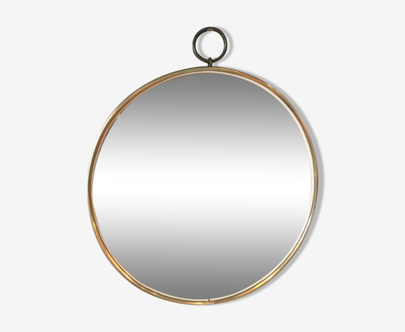 Miroir rond des années 1950