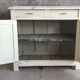 White parisian sideboard early twentieth century