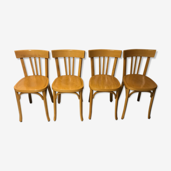 4 chaises bistrot Baumman