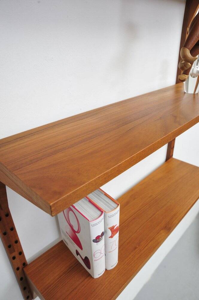 Vintage Royal System shelf in teak by Poul Cadovius, 1950