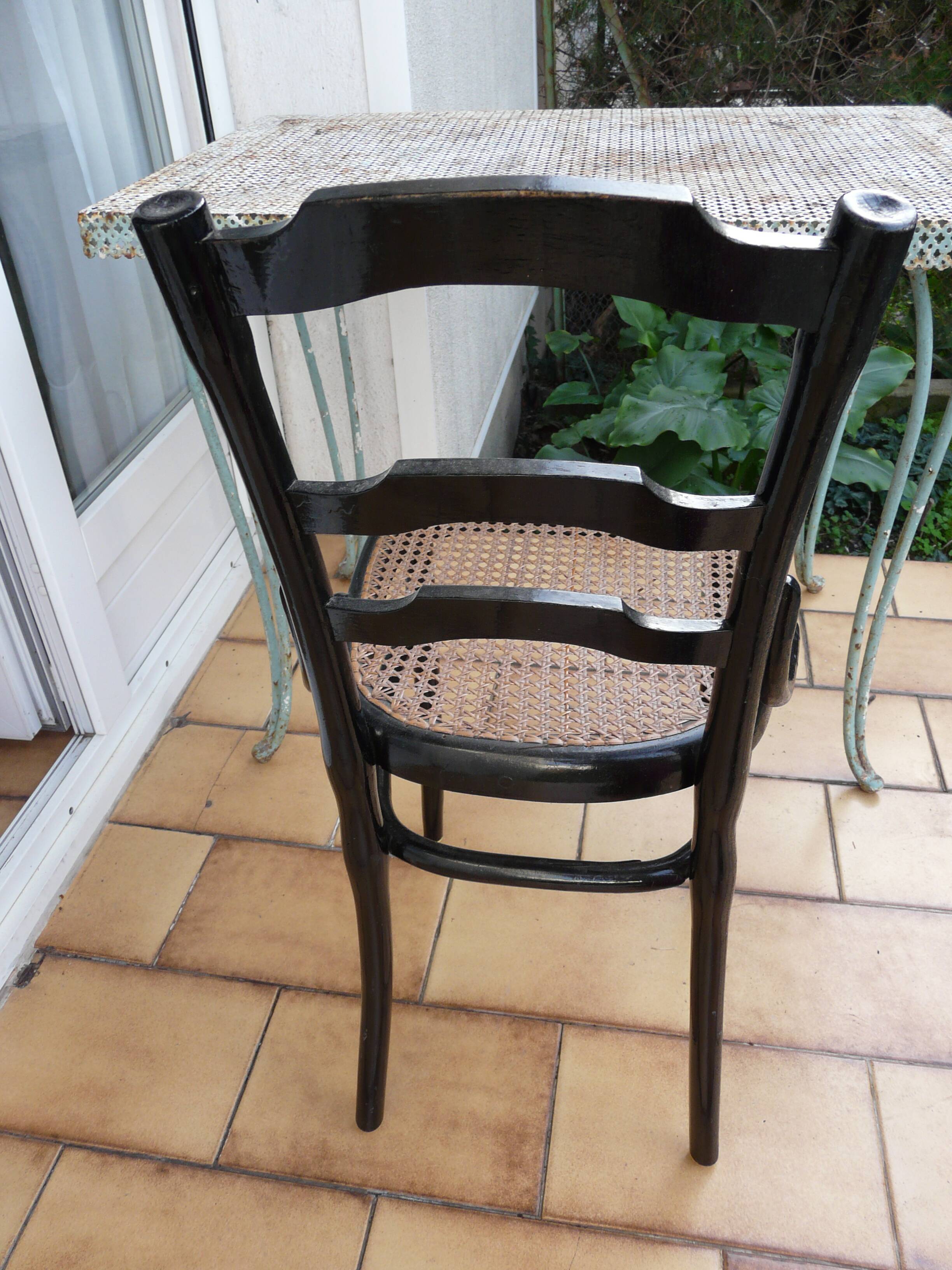 Chair with caned seat, medalist at the 1889 World's Fair