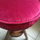 Old piano stool with screw
