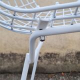 Chair wire by Harry Bertoia