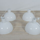 Bunker hanging lamp by Johannes Hammerborg for Fog & Menup, 1970s