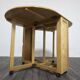 Table pliante scandinave et chaises, années 1980, ensemble de 2