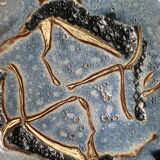 Mid century wall plate Le Castellet