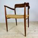 Model 56 chair, Niels O. Møller for JL Møllers Møbelfabrik, Denmark 1950s