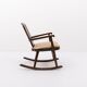 Rocking-chair scandinave Mid-Century