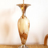 Onyx vase and gilded metal