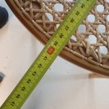 Mid century Zpm Radomsko bentwood and cane dining chair, 1960s