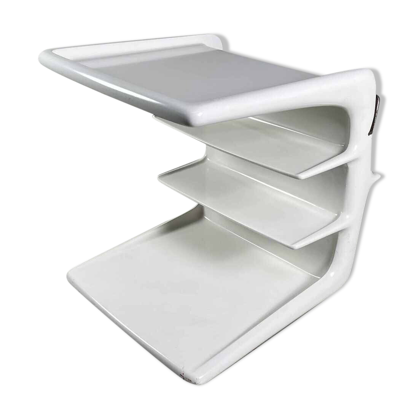White cart Peter Ghyczy 70s