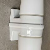 Vintage IFÖ 6060 - Bromölla IKEA ceramic & glass wall lamp, double light