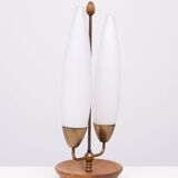 1950s Double shade Table lamp Philips