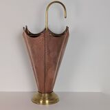 Copper and brass umbrella stands