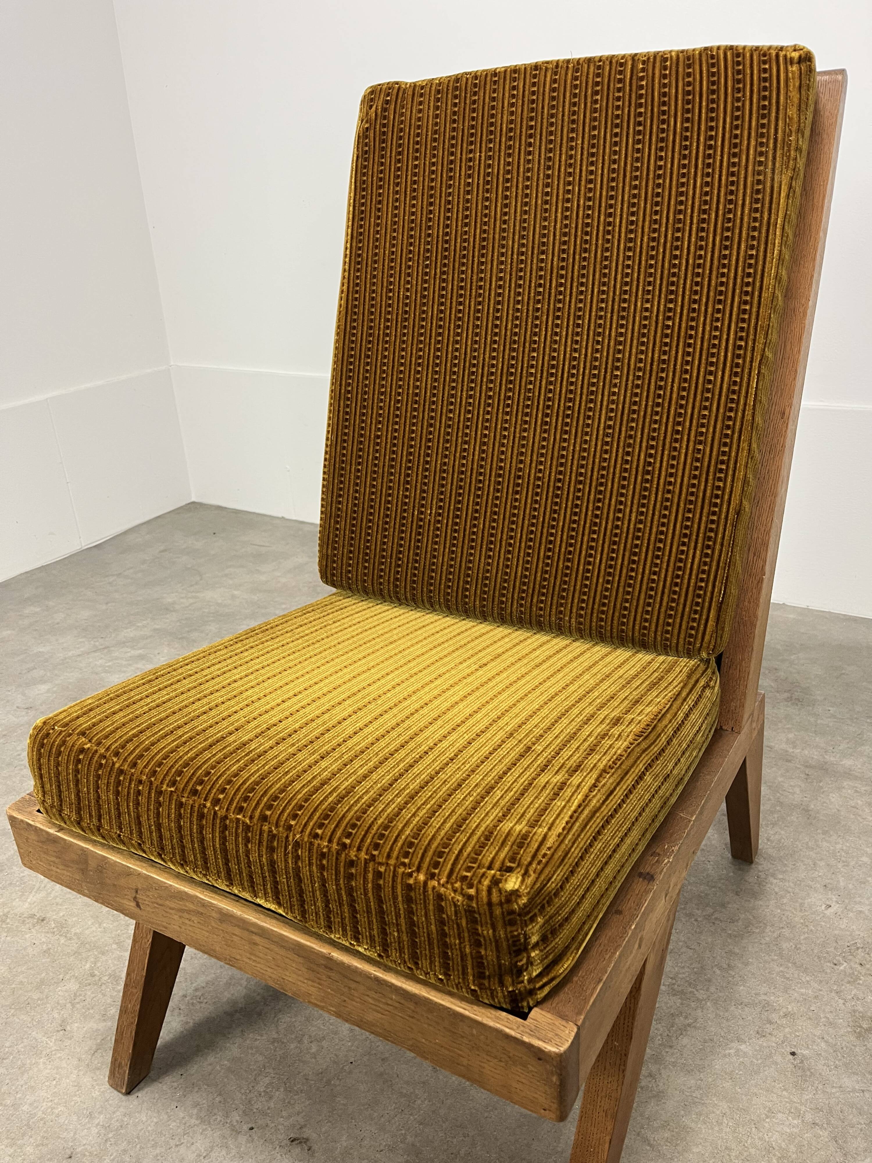 50s reconstruction armchair, wood