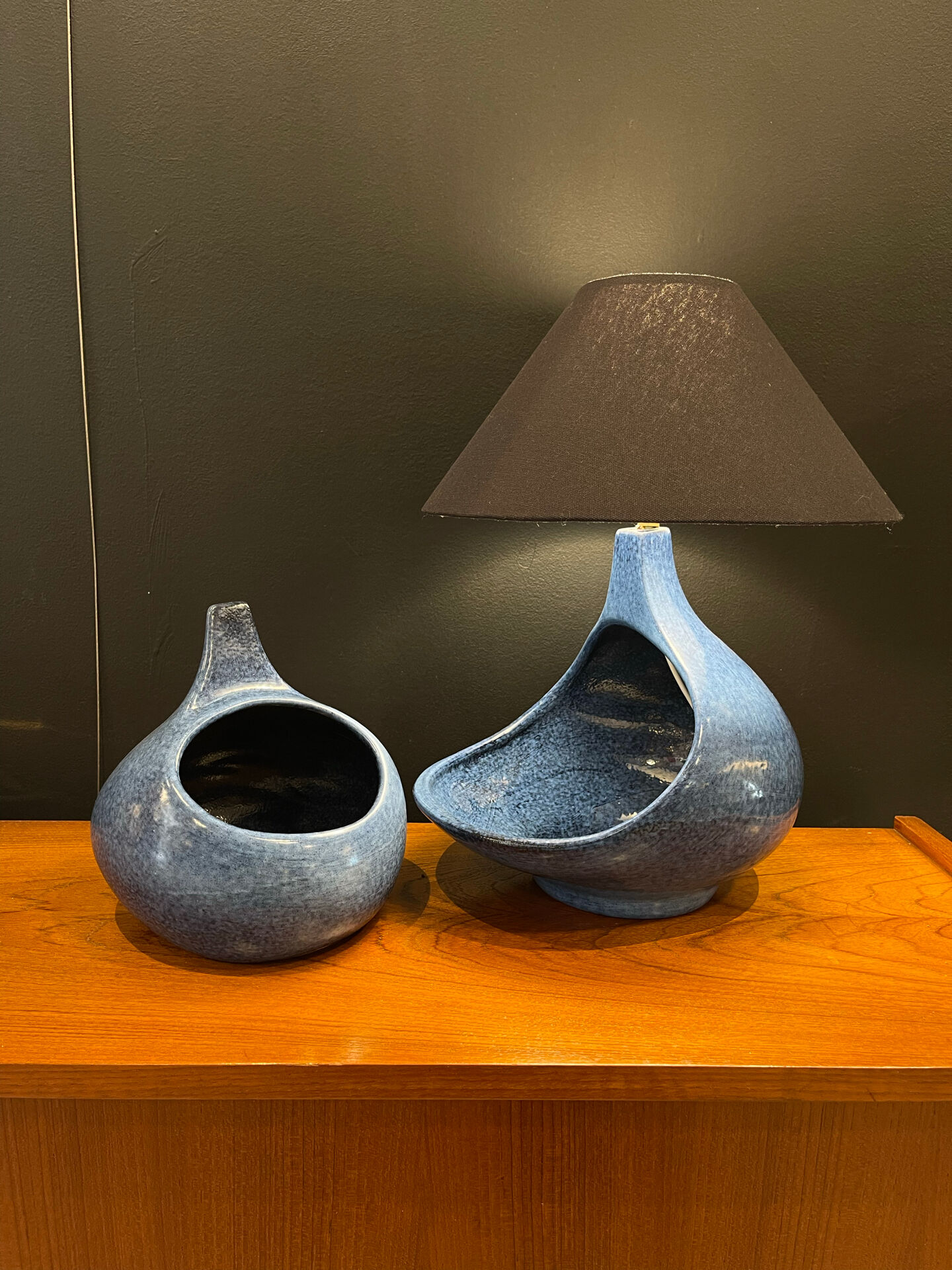 Ceramic lamp by Fred and Andrée Stocker 1960