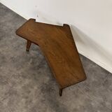 Modernist oak coffee table