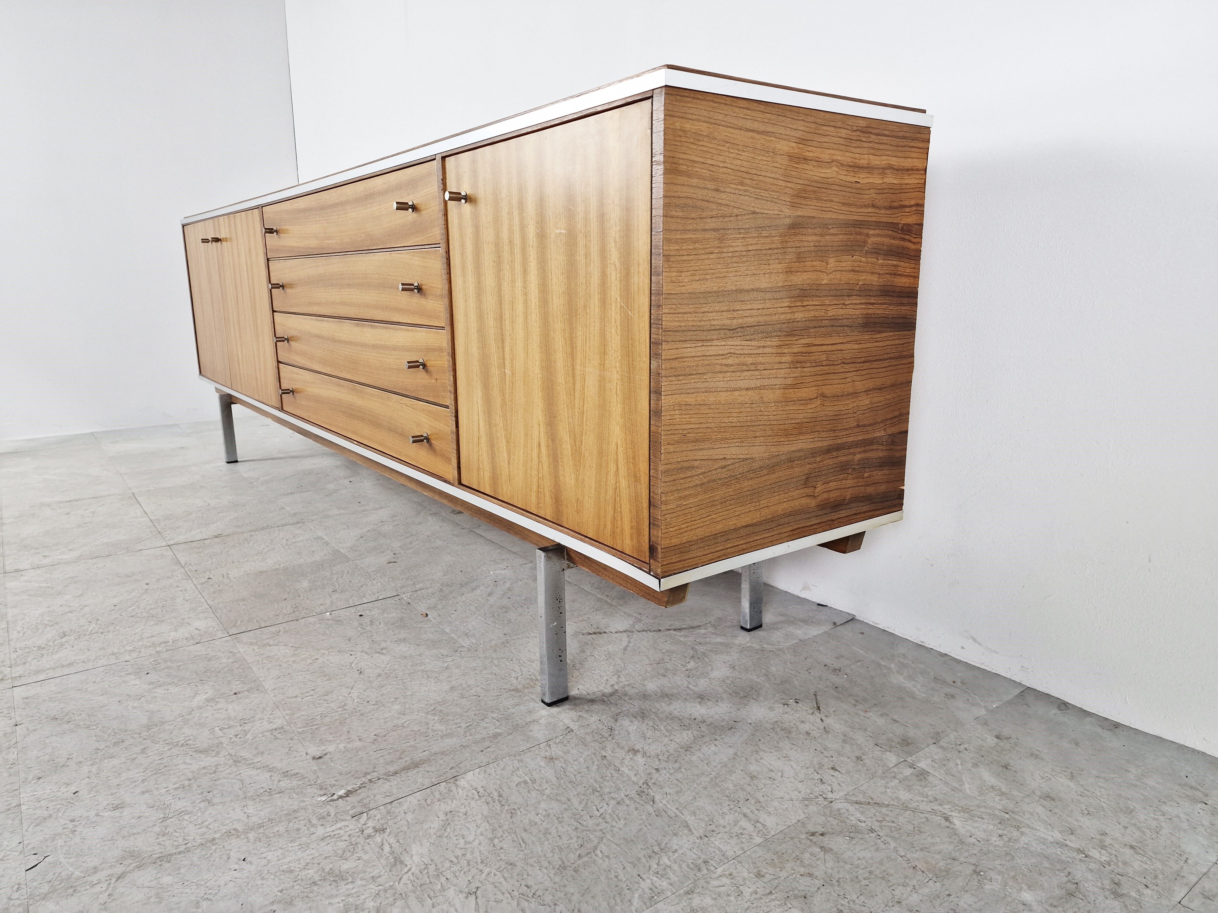 Vintage sideboard by Pieter De Bruye for AL Meubel, 1960s