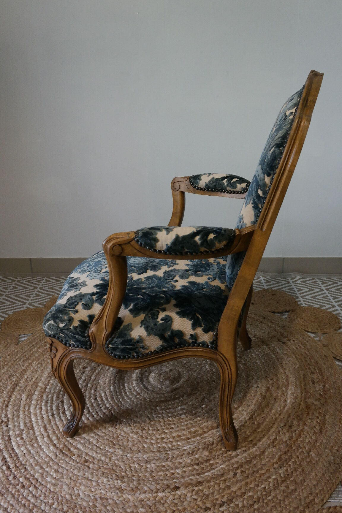 Pair of Louis XV style chairs