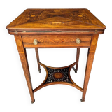 Asian handkerchief game table