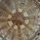 Vintage wicker basket or paper bin